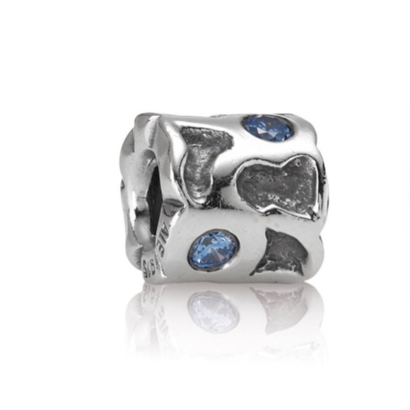 Pandora Blue Pond Charm •Retired - Picture 1 of 4